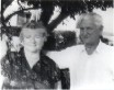 My mother's parents. The photograph was probably taken in the 1970s. They were both born in the US, and lived in New York for most of their lives but retired to Florida before I was born. My grandmother cooked fantastic potato knishes and my grandfather made homemade toys and invented games.