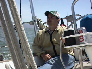 Sailing, sailing, over the bounding sea.