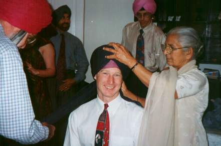 NOW he looks like an Indian!