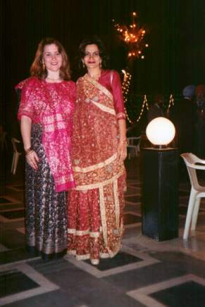 Who says I can't wear a sari?