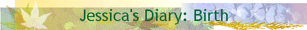 Jessica's Diary: Birth