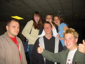Patrick, Katie, Me, Laraine, Paul, and Brad