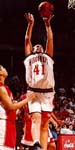 Jessie shoots for two against Rutgers.