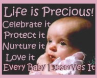 I'm pro-life and proud!