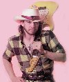 SRV posing for his first guitar magazine cover