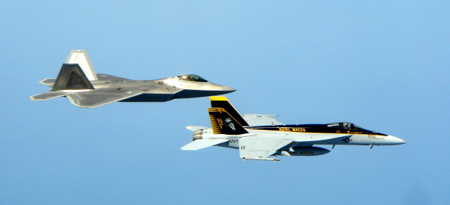 Deployed F-22s leave Pacific, return to Langley