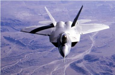 Raptor F/A-22 on patrol