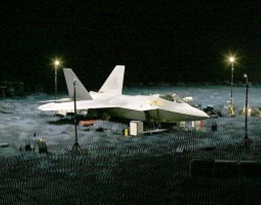 Raptor tests for first time in Benefield Anechoic Facility