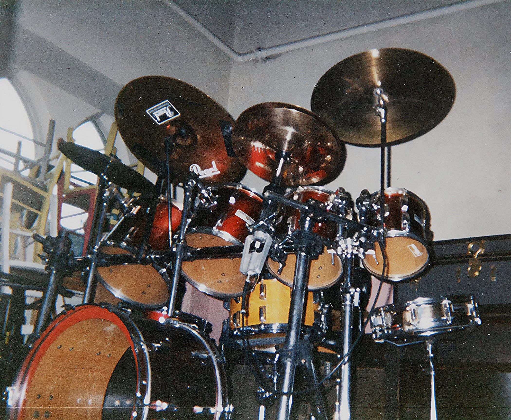 This is my final drum kit set from the 80s