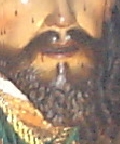 Jes�s De La Merced, ==Detalle De Su Barba Bifurcada, Observ�ndola de Frente==
