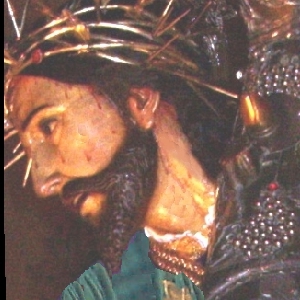 Jes�s De La Merced, Detalle de Su Cuello Observandolo De Lado Izquierdo