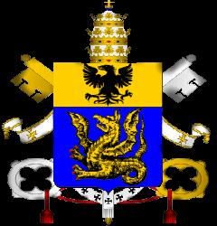 Escudo S.S. Paulo V ===Reservados Los Derechos===***W.W.C.L.***