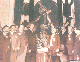 Jes&uacute;s De La Merced un Martes Santo de 1919
