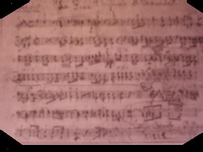 Partitura Marcha F�nebre La Fosa, Partitura M�s Antigua  Encontrada=1888=