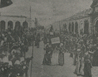 JES�S NAZARENO LLEGANDO A LA PLAZA DE ARMAS A&Ntilde;O DE 1892