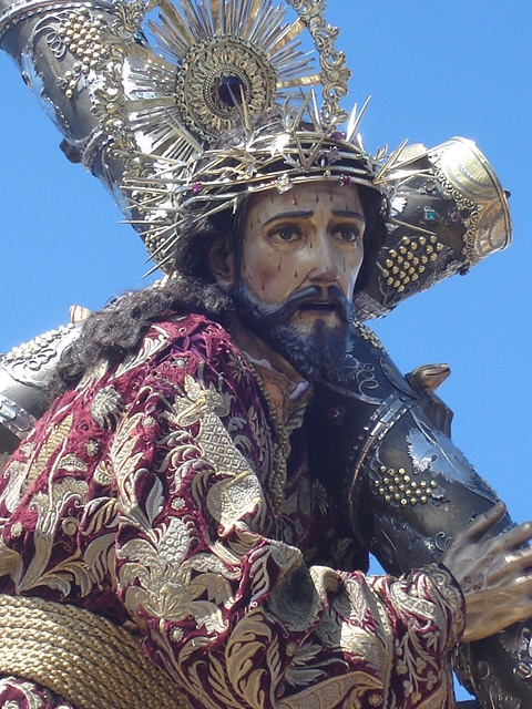 EL ROSTRO DEL NAZARENO MAS HERMOSO Procesi�n Viernes Santo 2008 