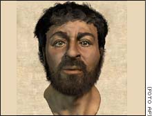 Imagem computadorizada de como seria Jesus Cristo