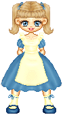 This was my 2004 Valentine's Day doll...originally the flower was supposed to be dead, but I forgot. XD