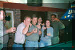 NY: The Guys & I doing Lemon Drop shots... Yes, we were having way too much fun!!! (L-R Chris, Tom, George, Donnie, Me, Ricardo)