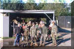 Metal Militia: The Hermanson Paintball Crew... I'm the second one from the left (betcha didn't recognize me in all that camo! HA HA!)