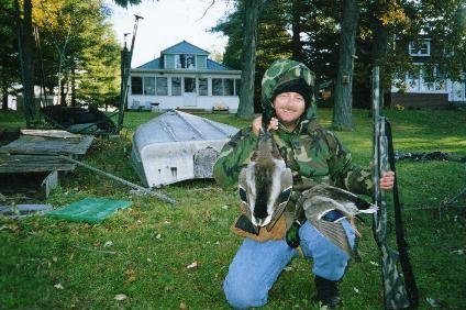 2 male mallard ducks in Constantia, NY 10/2003