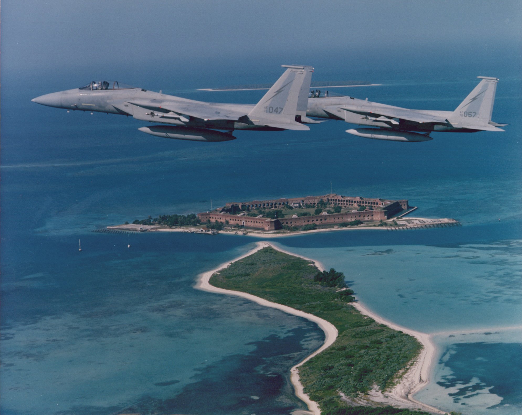 Flying in Key West