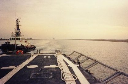 Going through the Suez Canal (The Red Sea),,,1991