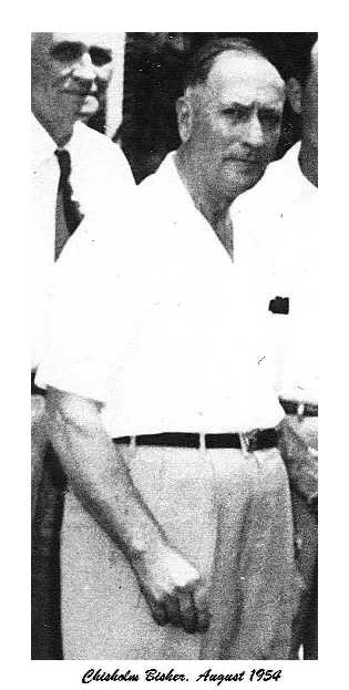 Photo of C. Bisher, August, 1954