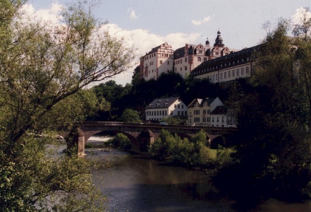 It seems that Weilburg was spared by the USAAF during World War II...