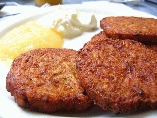 Latkes.