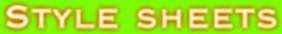 Style sheets