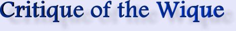 Critique Of The Week