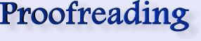 Proofreading
