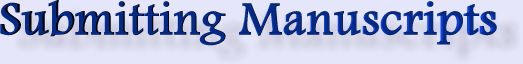 Form for Submitting Manuscripts