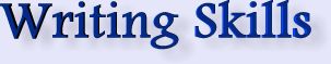 Writing Skills