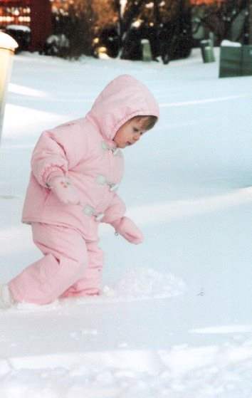 It's pretty hard to walk in this stuff