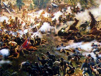 close-up of Battle of Atlanta