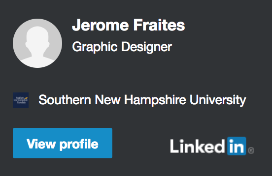 Jerome's LinkedIn