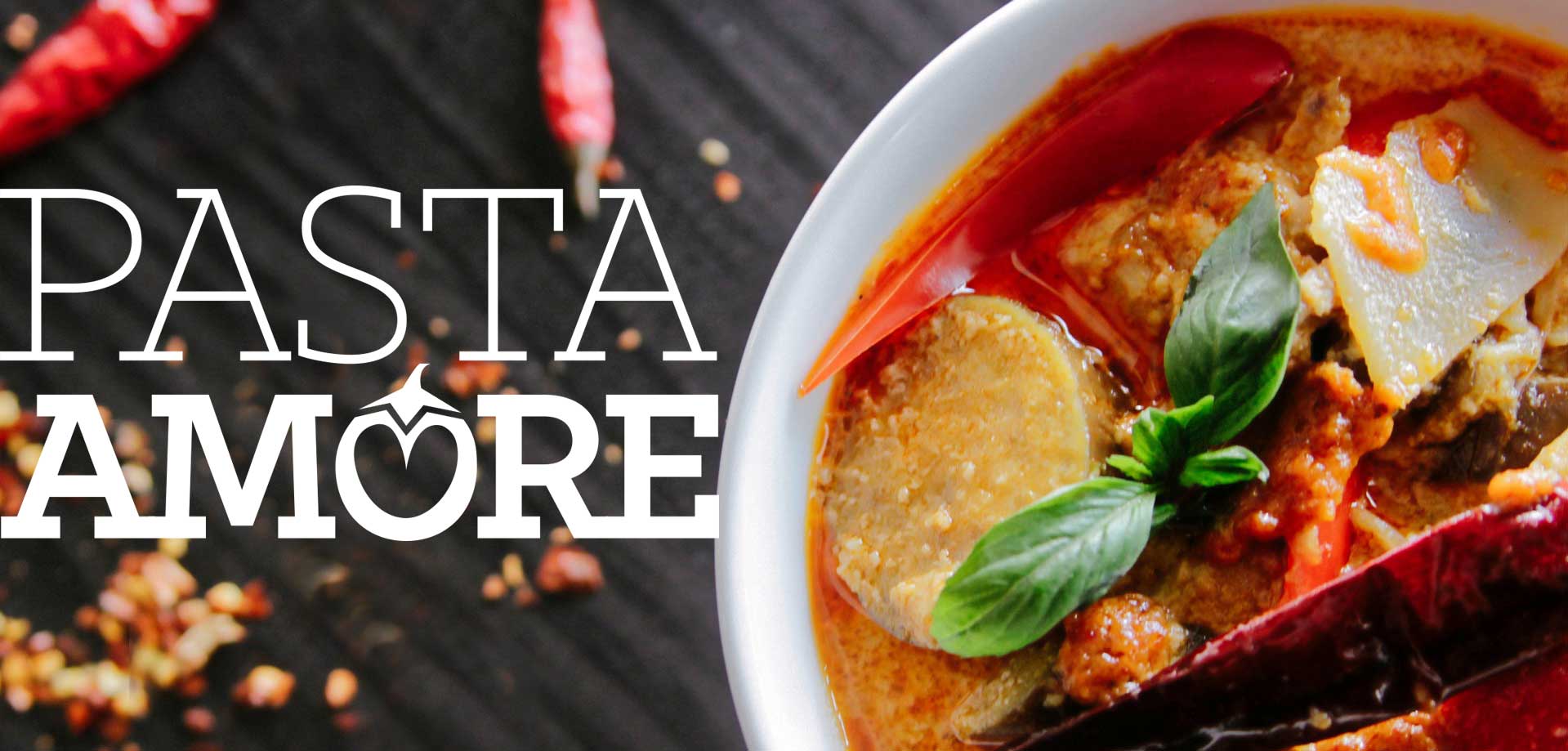 logo with pasta soup