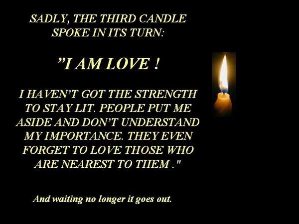 Candle of love