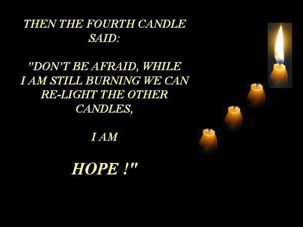 Candle of hope