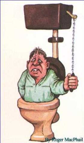 Man in Flush
