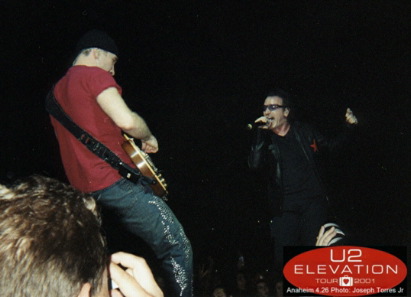 Edge & Bono at the end of the world #1