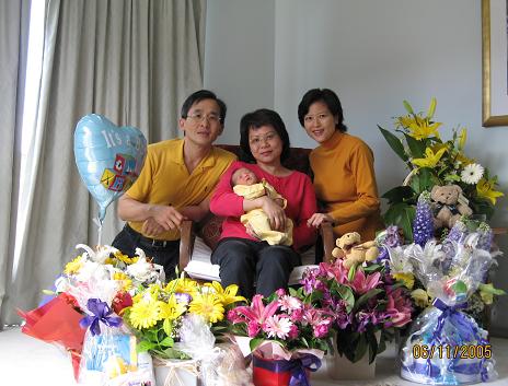 Thank you our friends for the flowers
