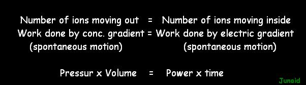 derivation of Nernst equation