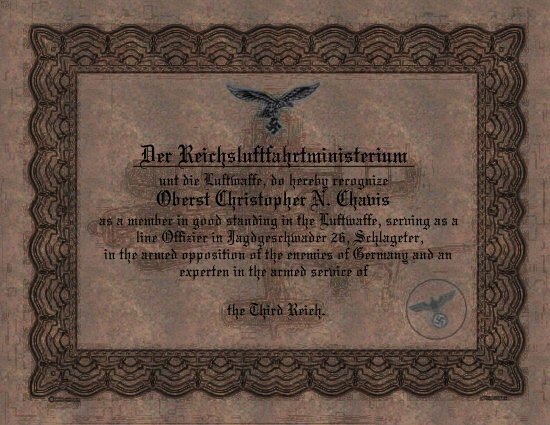 Fate's Letter of Membership.