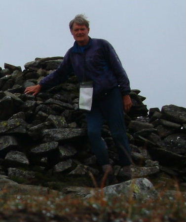 Me at the top of a munro near Crianlarich