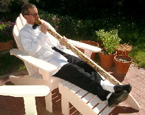 Jack Playing Didgeridoo