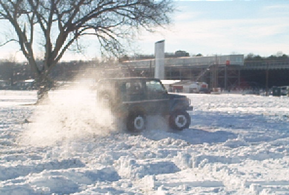 Mike "herbie" Nagle havin fun in 2WD!!&nbsp; Word of caution...turn on fans when doing this stuff!