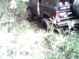 Michael with a busted D/S axle shaft